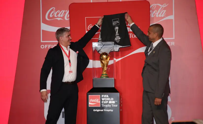 La Copa del Mundo fue exhibida en Ecuador por cuarta ocasión