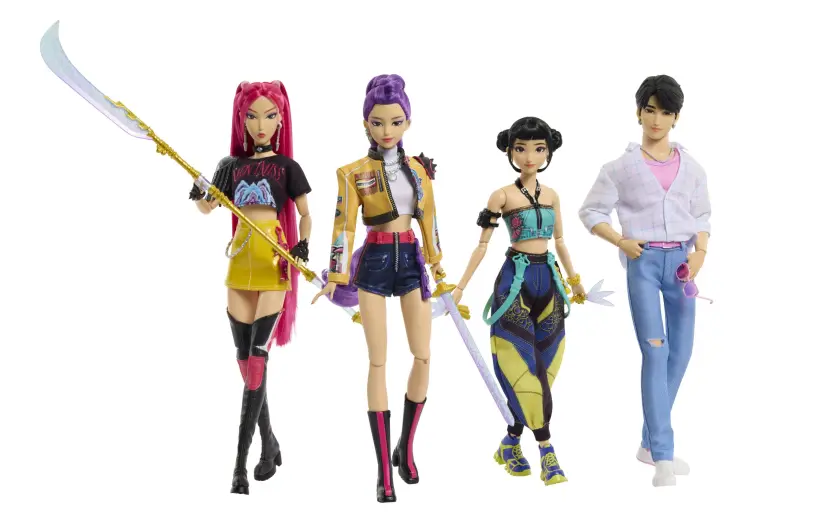 mattel - kpop demon hunters - fashion dolls