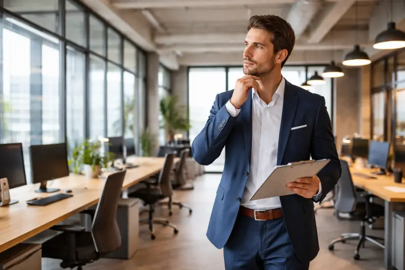 Inversor, Real Estate, oficina, Libertador (Imagen creada con IA)