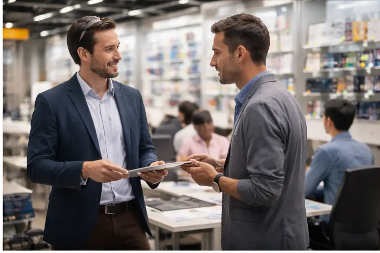 Lider cliente jefe  Crédito: Imagen generada con IA. ChatGPT