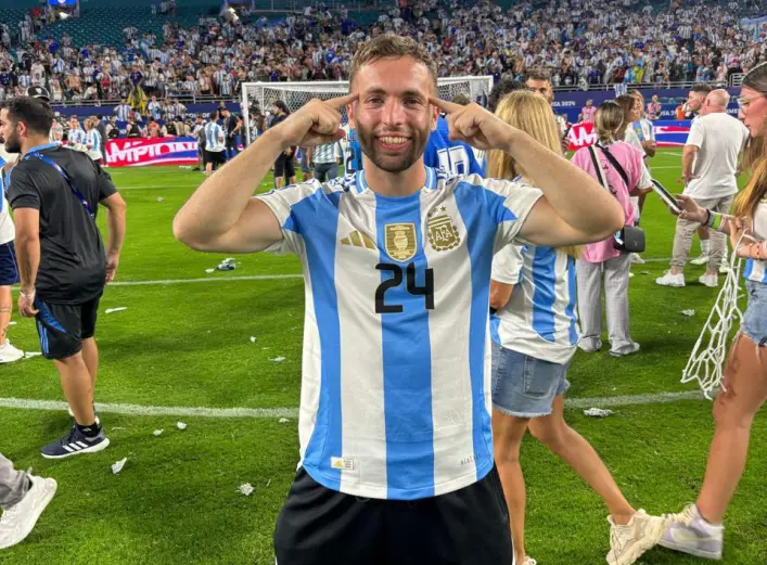 Giuliano Pagano, fundador de Futbolista Consciente. 