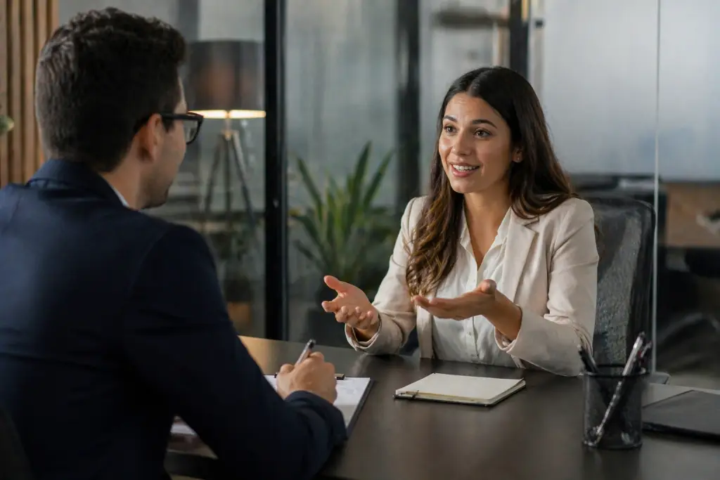 reunión, trabajo, negociación (SE PUEDE USAR) Crédito: Imagen creada con ChatGPT
