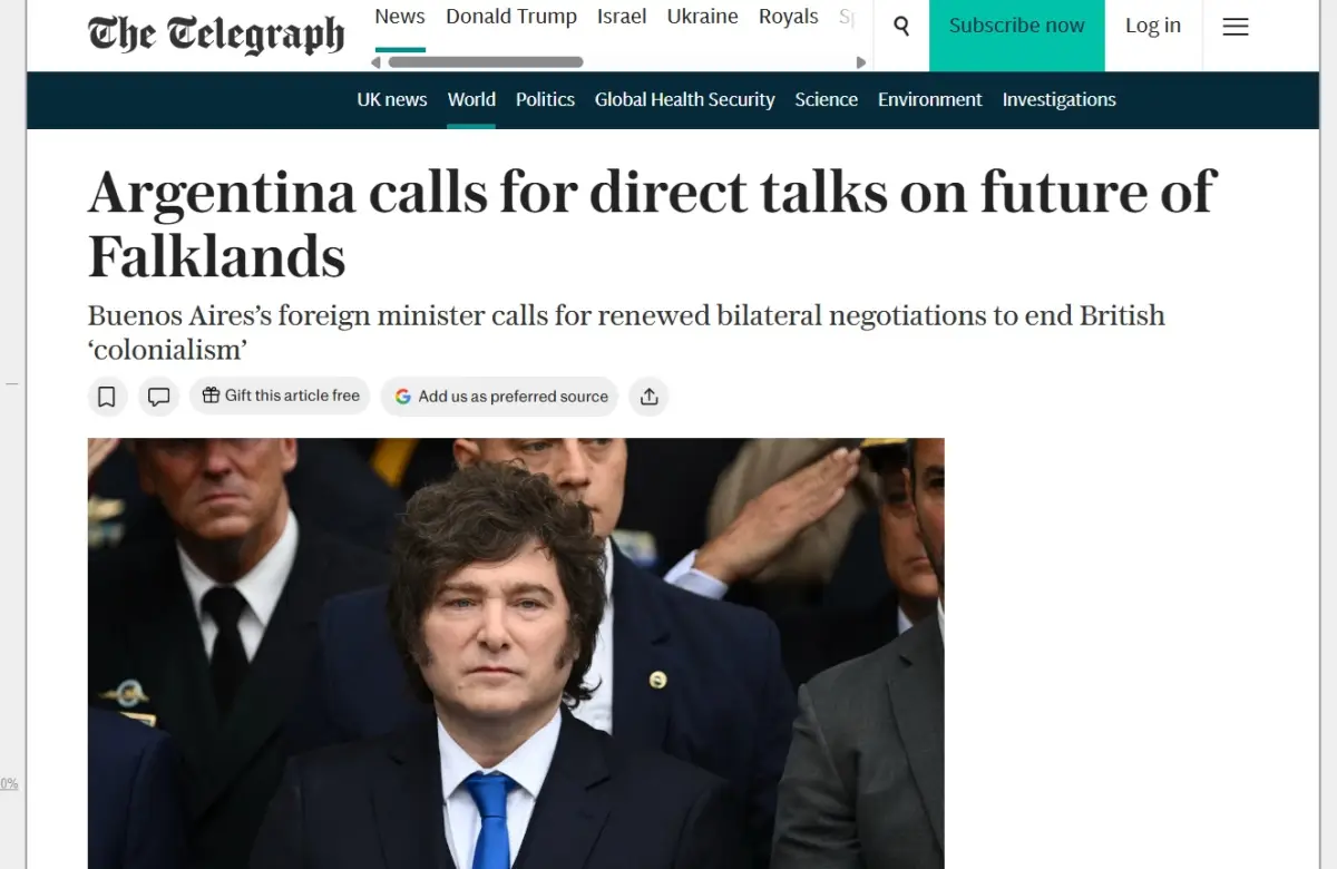 Cuestión Malvinas en juego: cómo el giro de Washington reconfigura negocios y poder en el Atlántico Sur