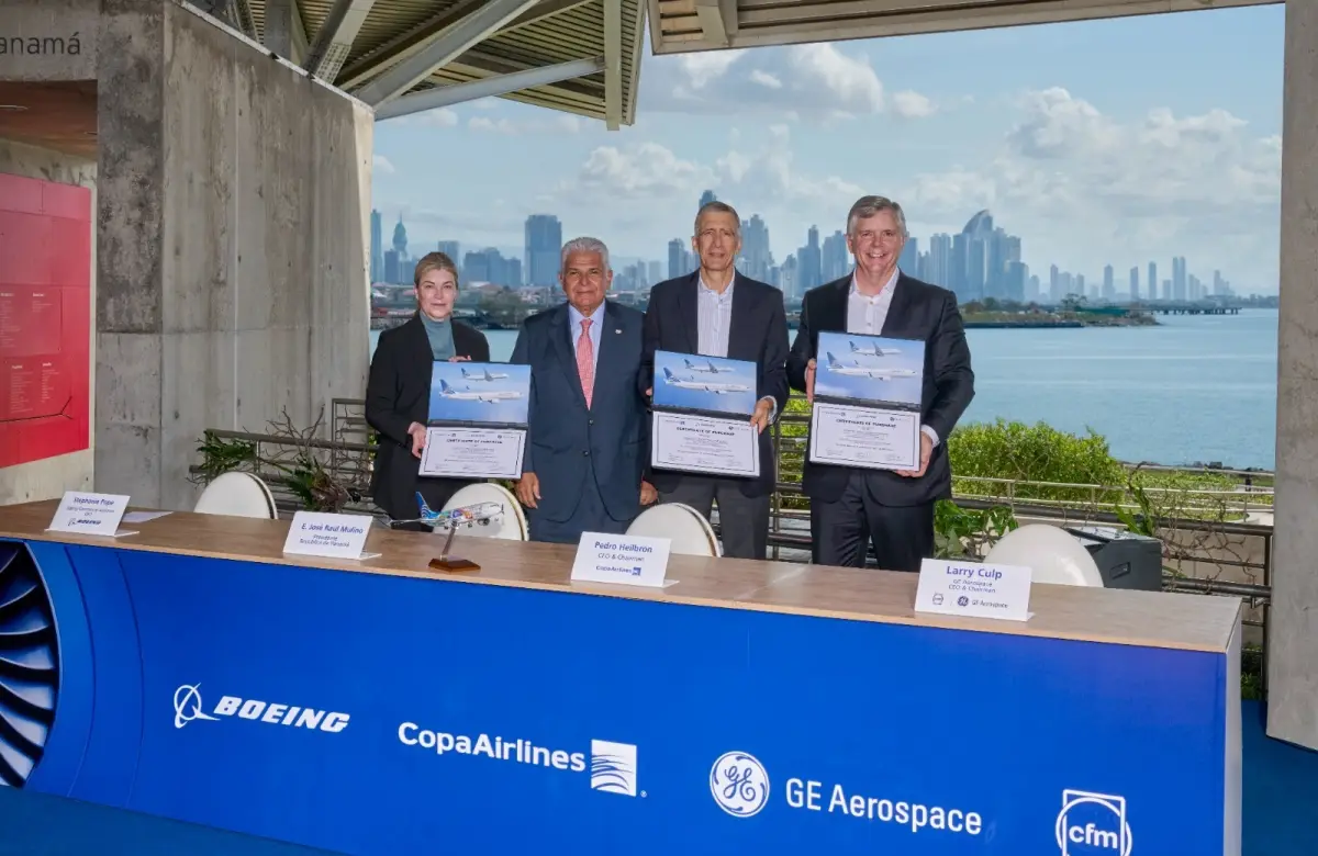 Copa Airlines y Boeing firman acuerdo por US$ 13.500 millones para compra de aeronaves