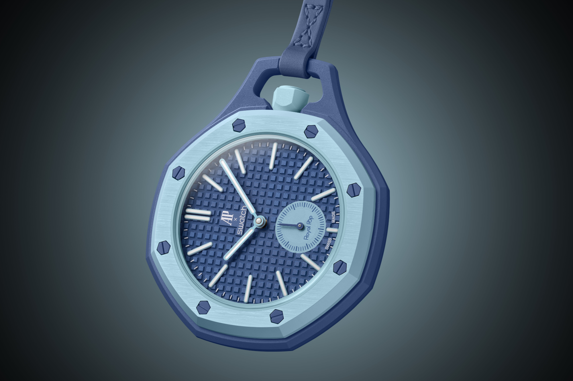 Un primer vistazo al Audemars Piguet x Swatch 'Royal Pop' - Forbes