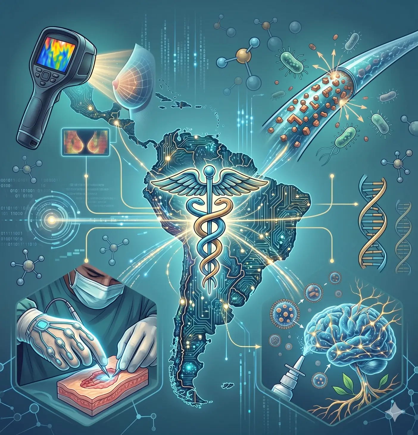 Healthcare, innovación (Imagen generada por Gemini)