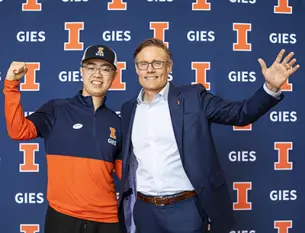 Larry Gies (SE PUEDE USAR) Foto: University of Illinois Alumni Association
