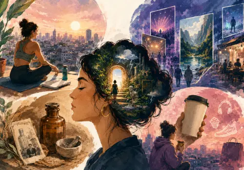 Vidas metamórficas, story worlds y disoptimismo: las tendencias que marcarán el pulso del consumidor en 2026