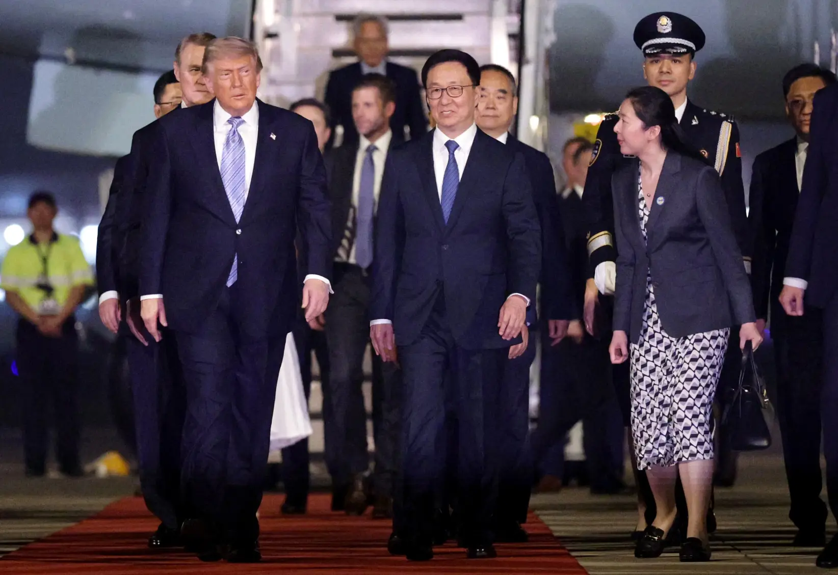 Trump en la cumbre de China con Xi Jinping | Foto de Alex Wong/Getty Images