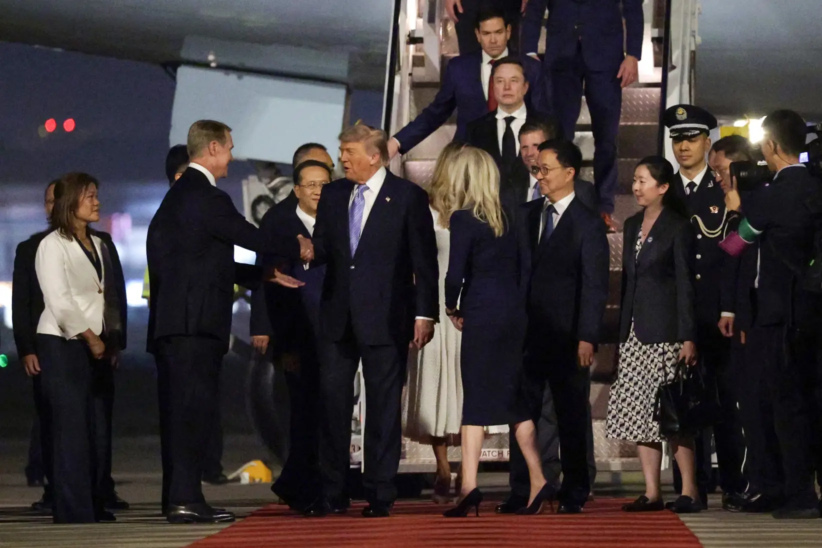 Trump en la cumbre de China con Xi Jinping | Foto de Alex Wong/Getty Images