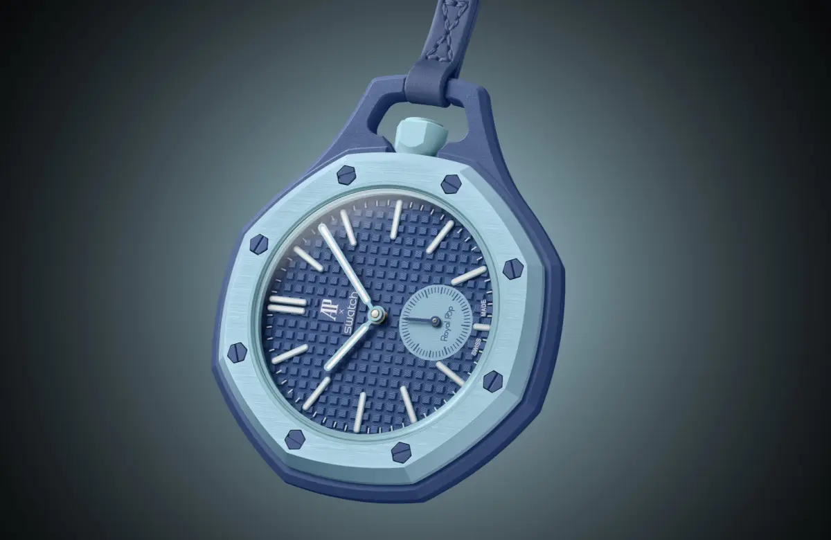 Un primer vistazo al Audemars Piguet x Swatch 'Royal Pop'