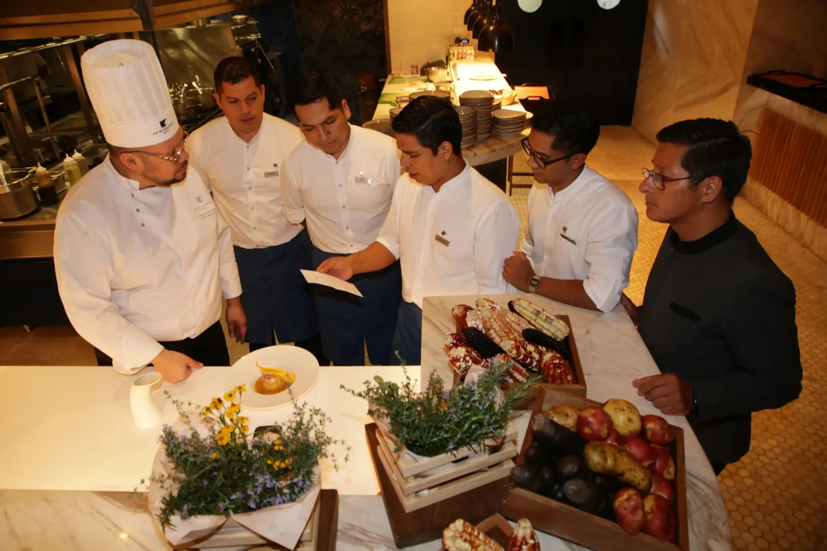 Cena JW Marriott Quito Chef Bastidas y Chef Casín en Lima - Perú