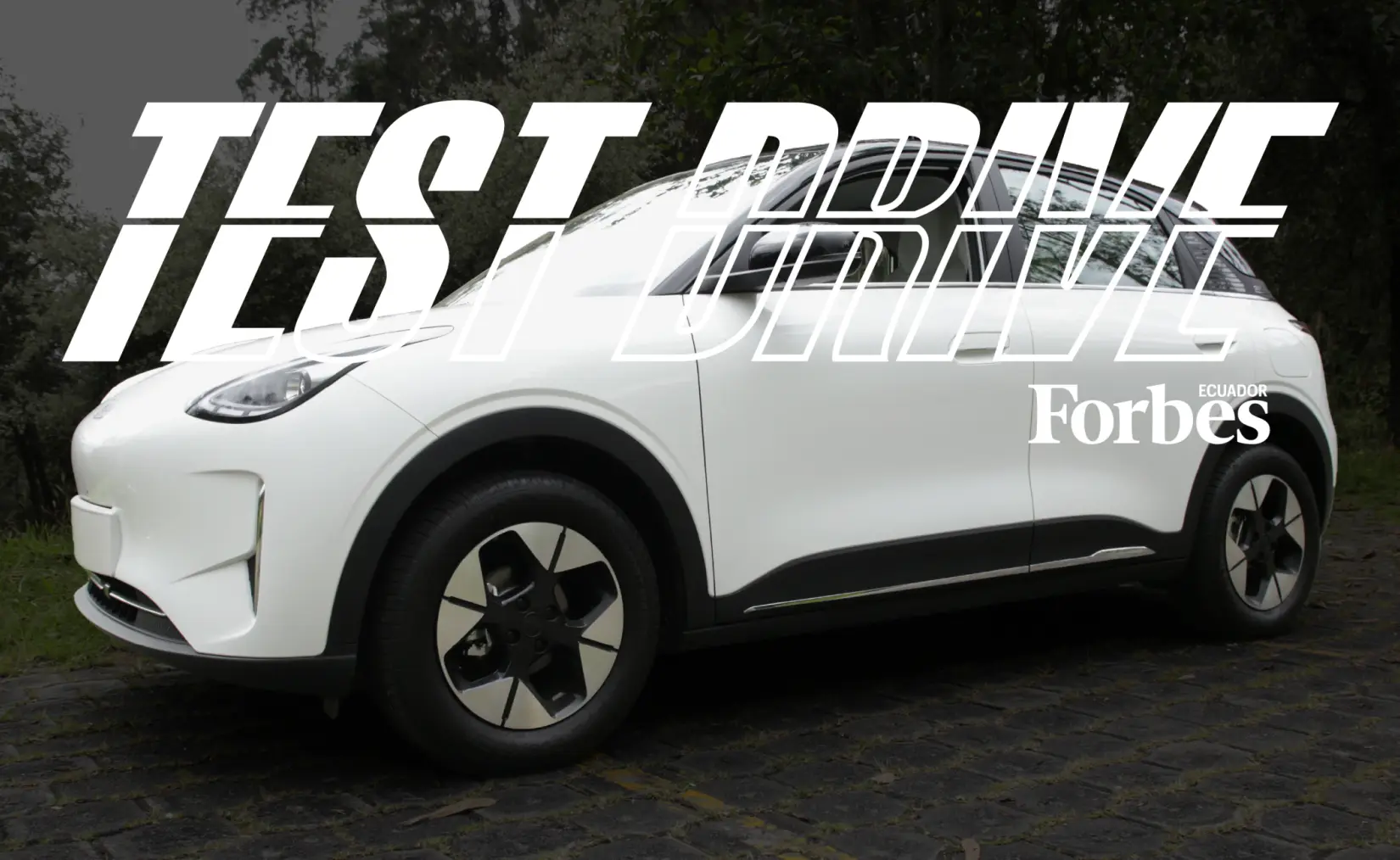A bordo del Geely EX2
