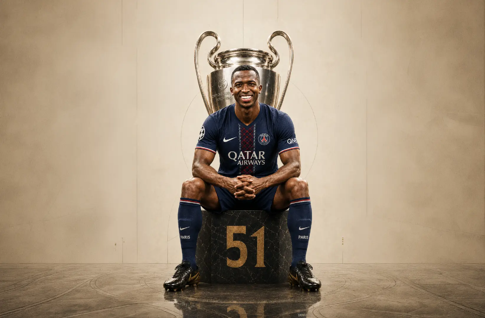 Willian Pacho, bicampeón de la UEFA Champions League con el PSG