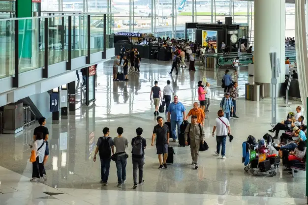 Fotos de stock gratuitas de #interior, aeropuerto, aeropuerto asiático. (Foto: Pexels)