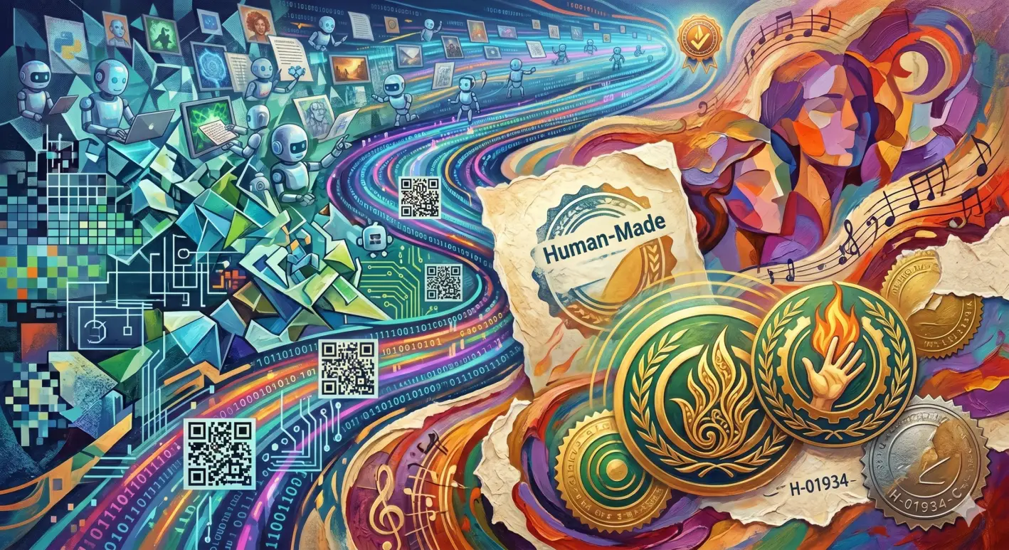 Certificaciones humanas. Crédito: Imagen generada con IA
