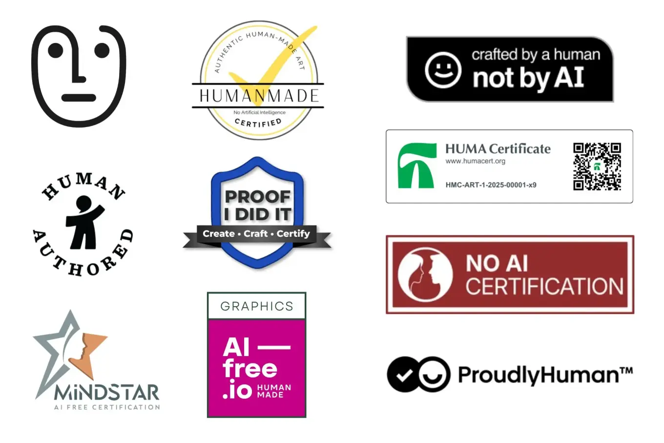 Certificaciones humanas. Crédito: Imagen generada con IA