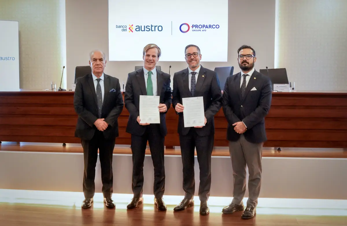 Banco del Austro y Proparco apuestan por el financiamiento sostenible para PyMEs en Ecuador