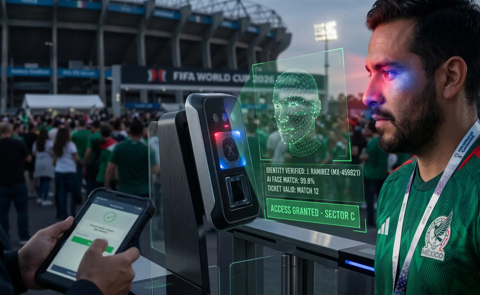 El Mundial más vigilado: cómo la IA y la biometría cambiarán el fútbol (y nuestra privacidad)