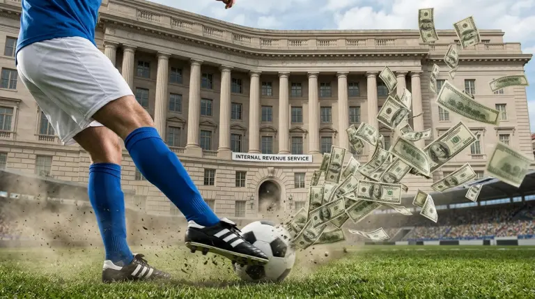 SE PUEDE USAR/Impuestos al deportista en Estados Unidos  (Foto: Ilustración creada con IA)