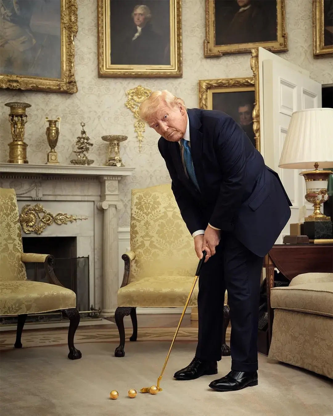 SE PUEDE USAR/ Donald Trump exageró el tamaño de su imperio del golf durante años