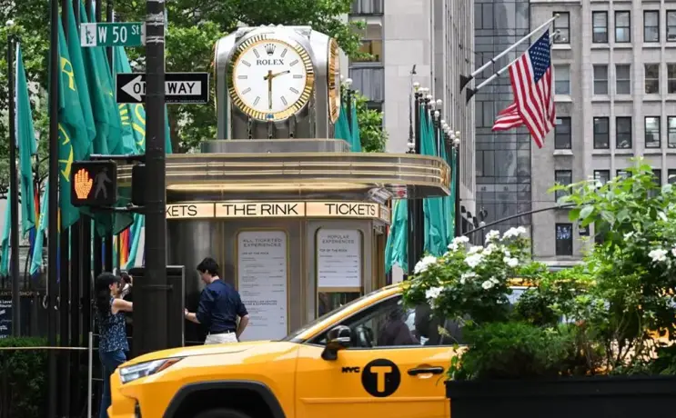 Rolex Rockefeller center (Diane Bondareff/AP Content Services for Tishman Speyer)