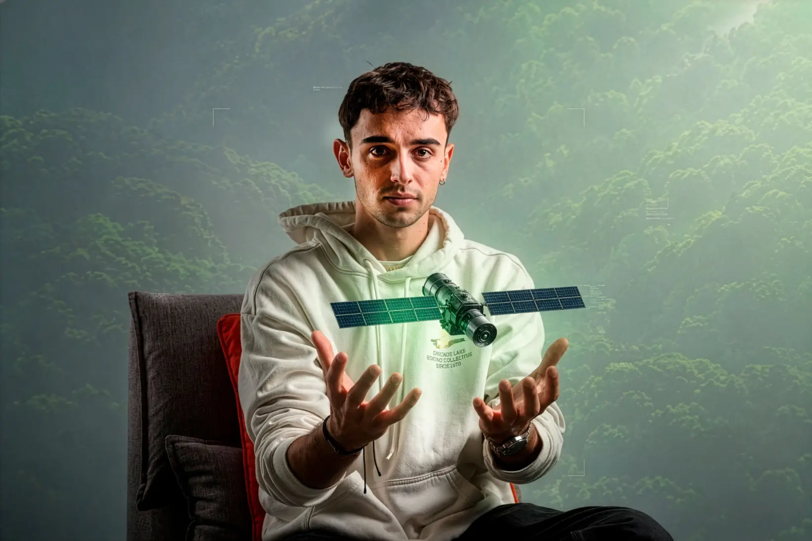 Franco Rodríguez Viau, cofundador de Satellites On Fires