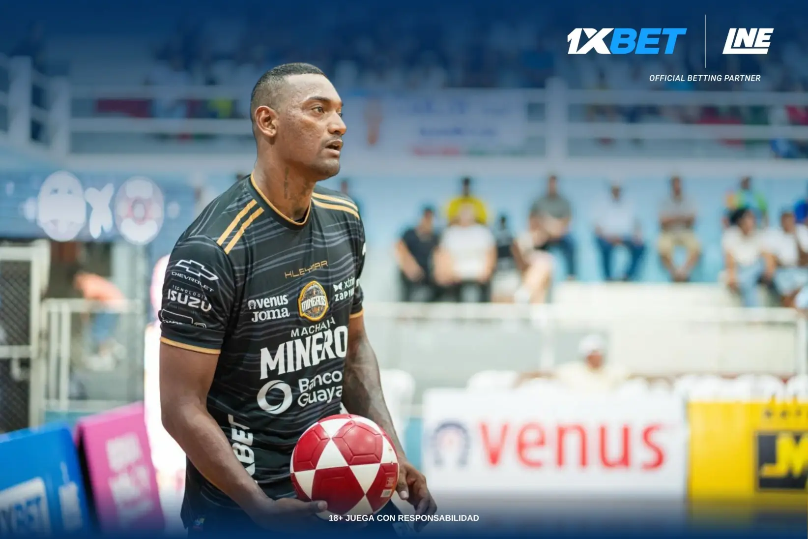 1xBET es el socio oficial de la Liga Nacional de Ecuavóley.