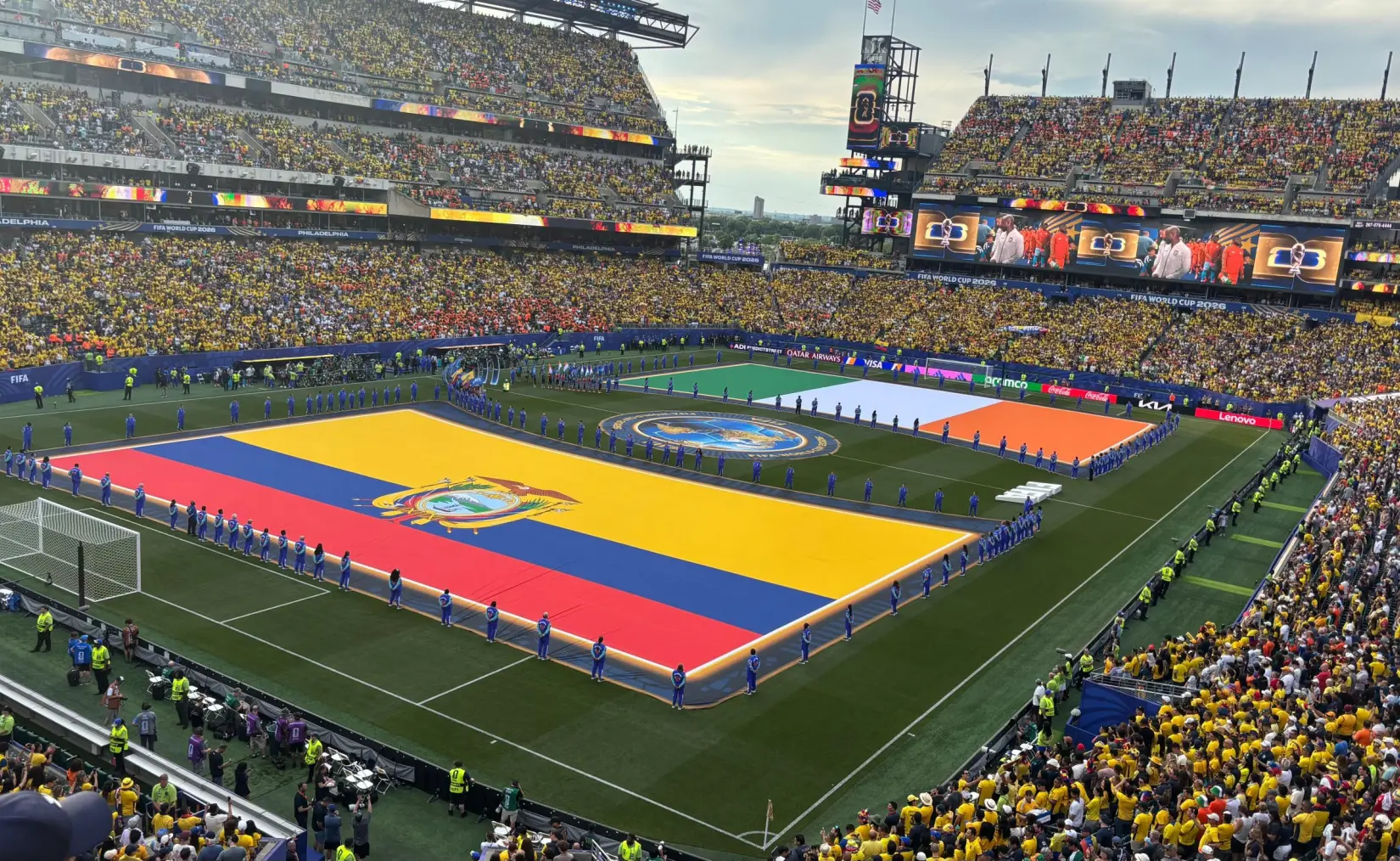 Con la fe como bandera, más de 50.000 ecuatorianos celebraron en Nueva Jersey