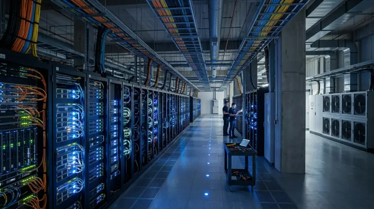 SE PUEDE USAR/Centro de datos Foto: Ilustración creada con inteligencia artificial