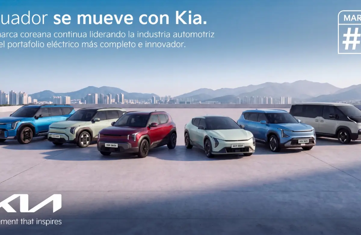 Kia reafirma su liderazgo absoluto en ventas en Ecuador, manteniendo el primer lugar del mercado desde 2025