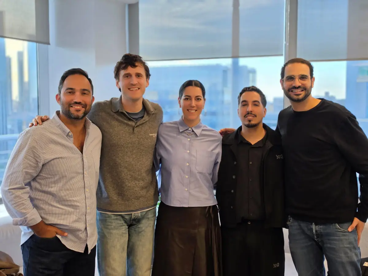 eduardo garcia fernandez (bresh chairman) , jaime james (bresh founder), maru frohmann (polenta co-founder) nacho elizalde (polenta co-founder), tomas