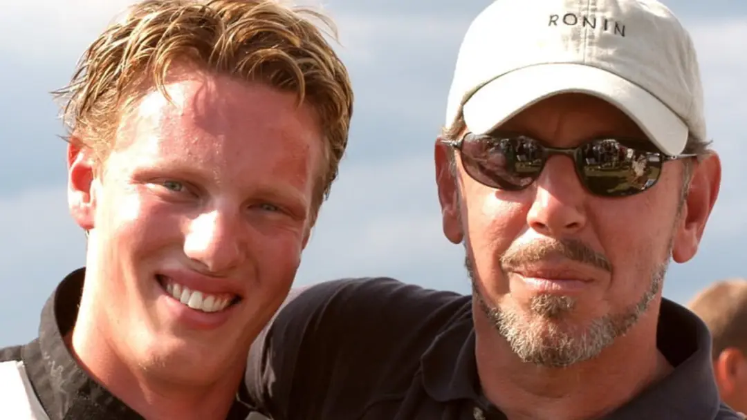 Larry y David Ellison. (Foto: Instagram @davidellisonskydance)
