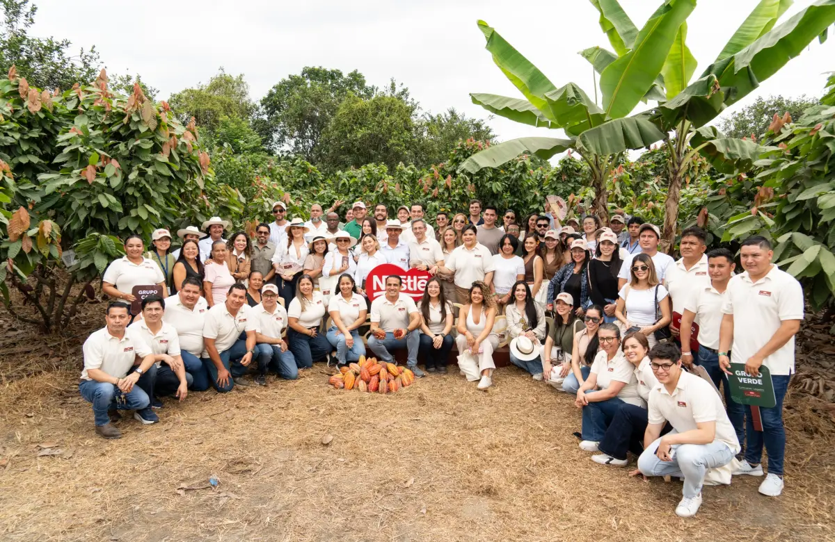 Desde el corazón del cultivo: así Plan Cacao de Nestlé® transforma vidas