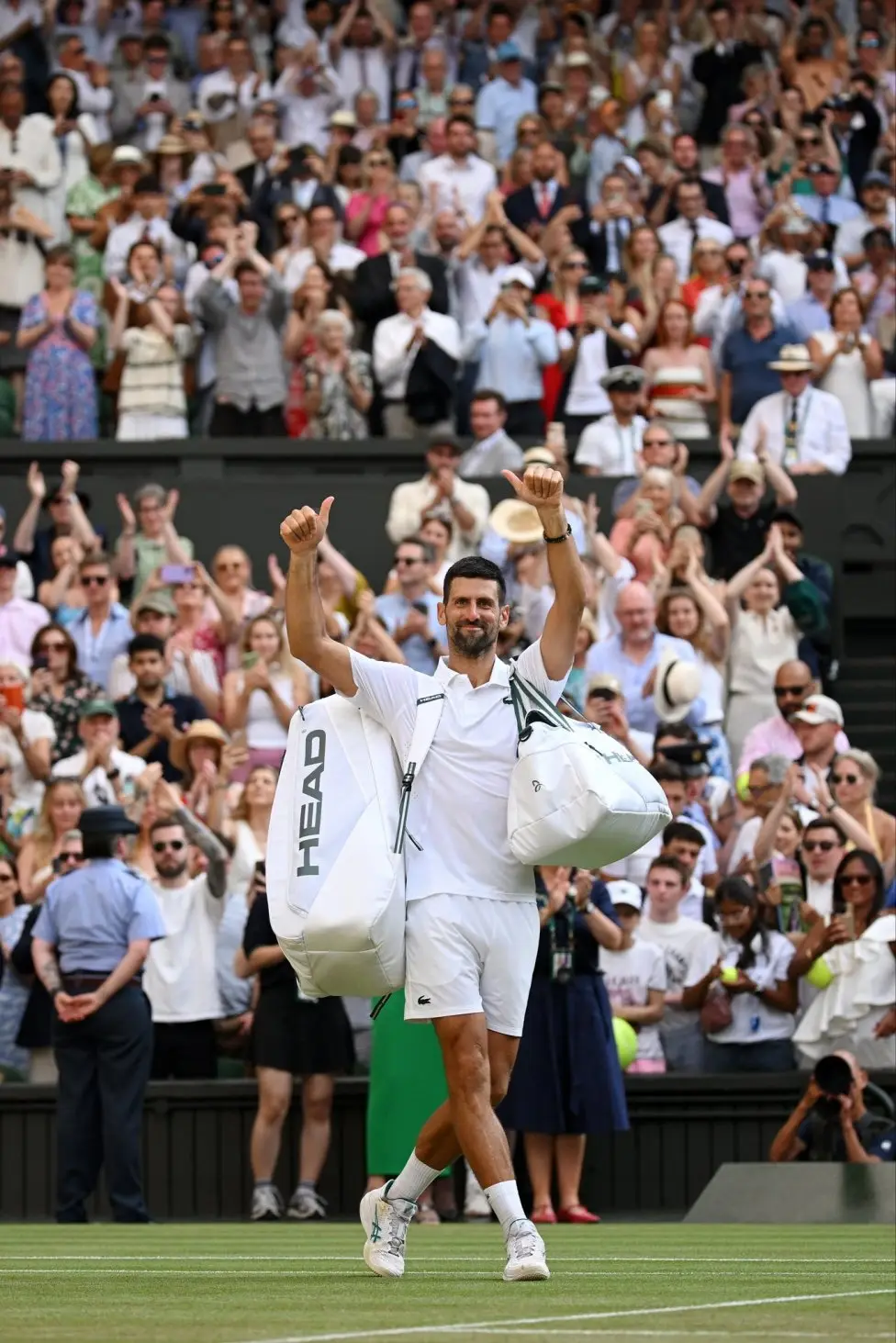 Djokovic llevó su carrera hasta los casi 40 años gracias al cuidado de su salud (Fotos: redes Djokovic)