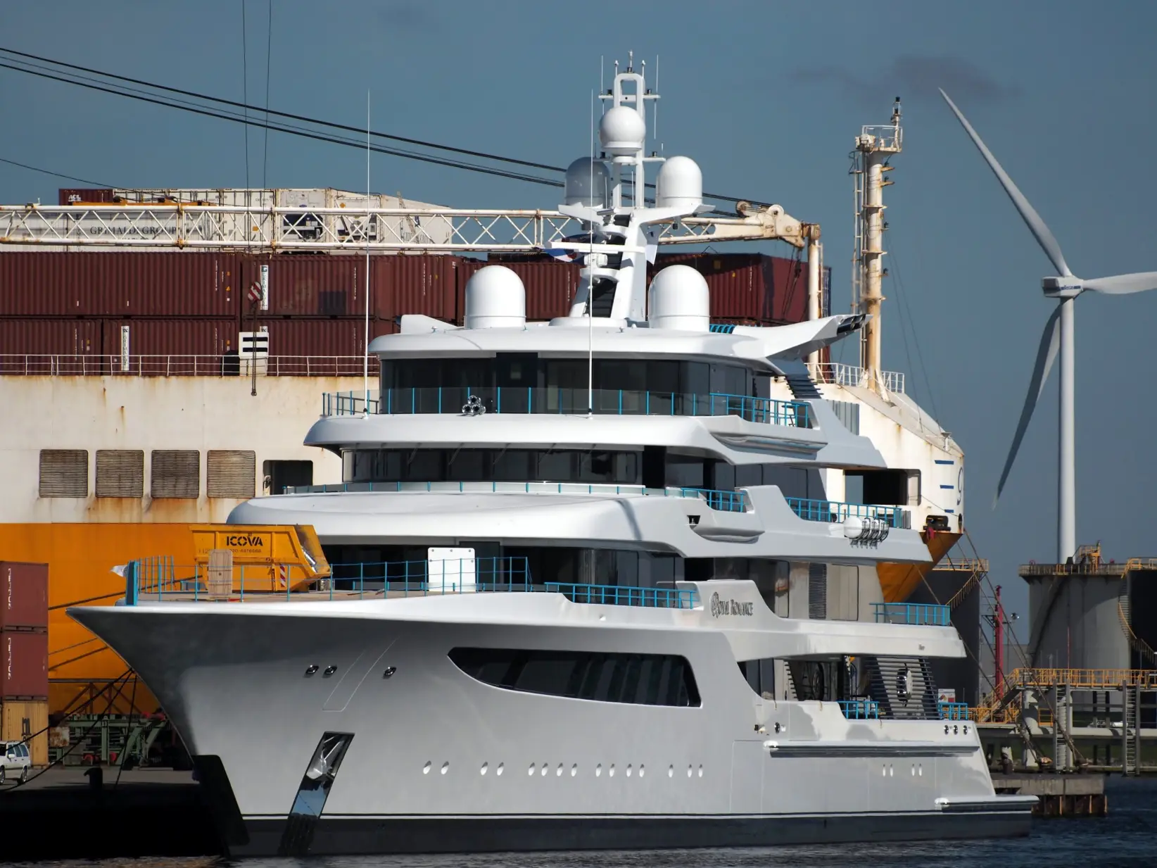 El Royal Romance, valuado en US$ 200 millones, quedó congelado en Croacia (Foto: By Alf van Beem).