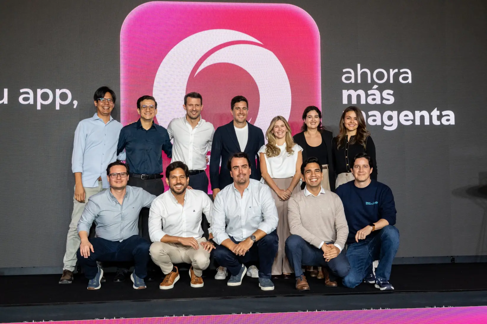 tu app ahora mas magenta, Banco de Guayaquil eventp