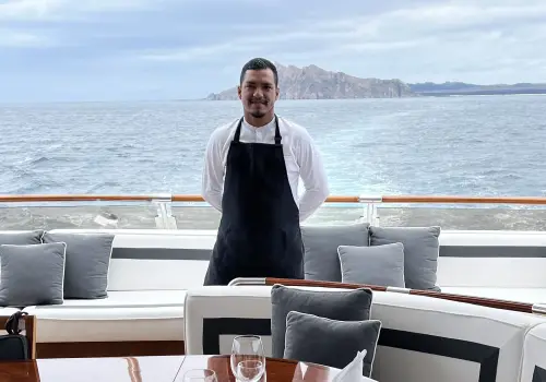 El chef de Quevedo que cocina en barcos de lujo
