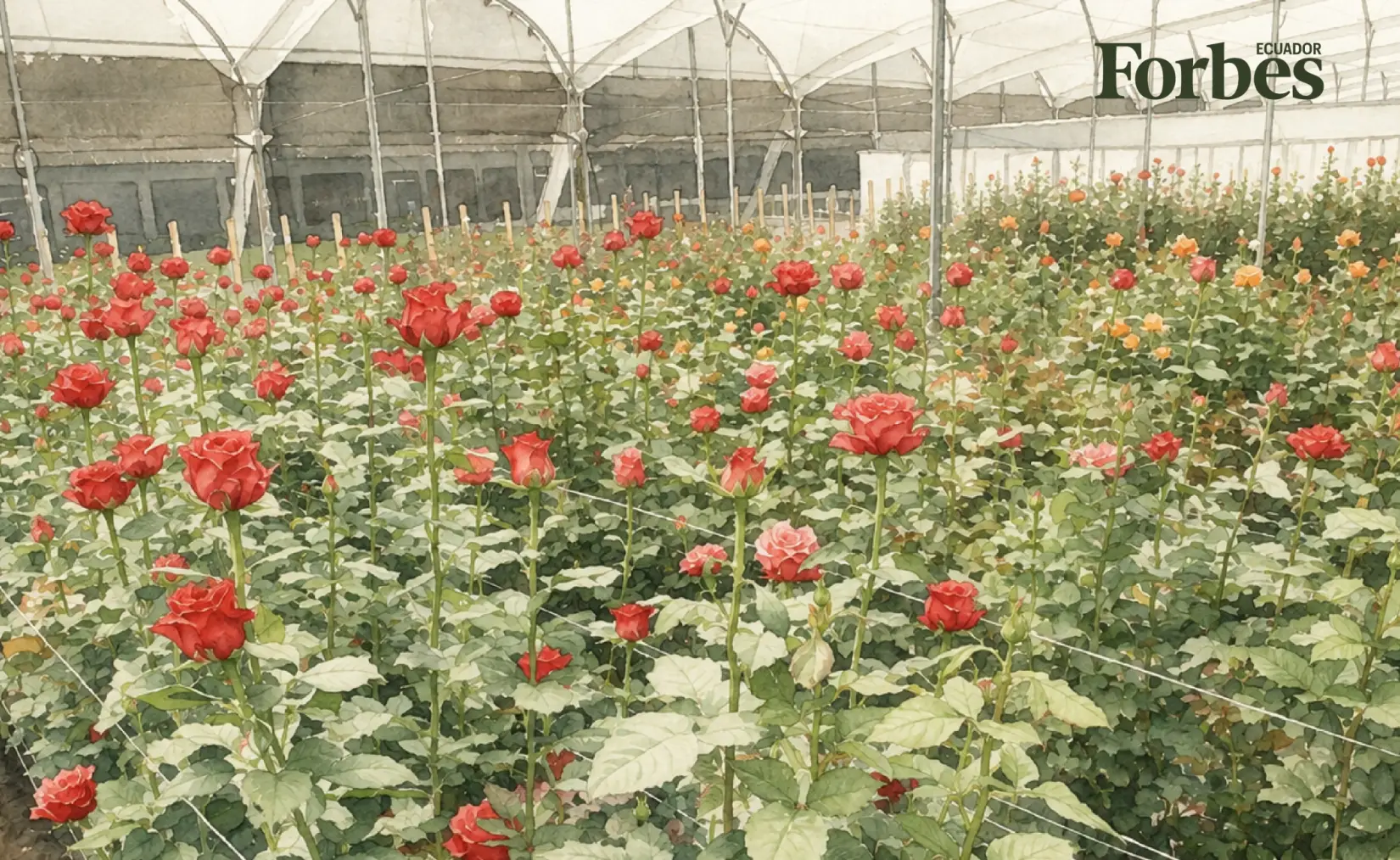 Estas 20 florícolas dominaron las exportaciones ecuatorianas de la industria en 2025
