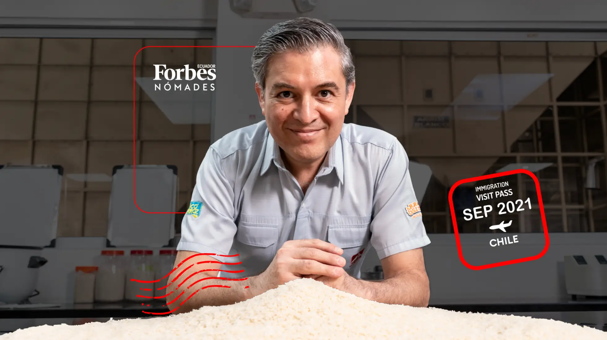 Dejó Chile para vender 60.000 toneladas de arroz en Ecuador