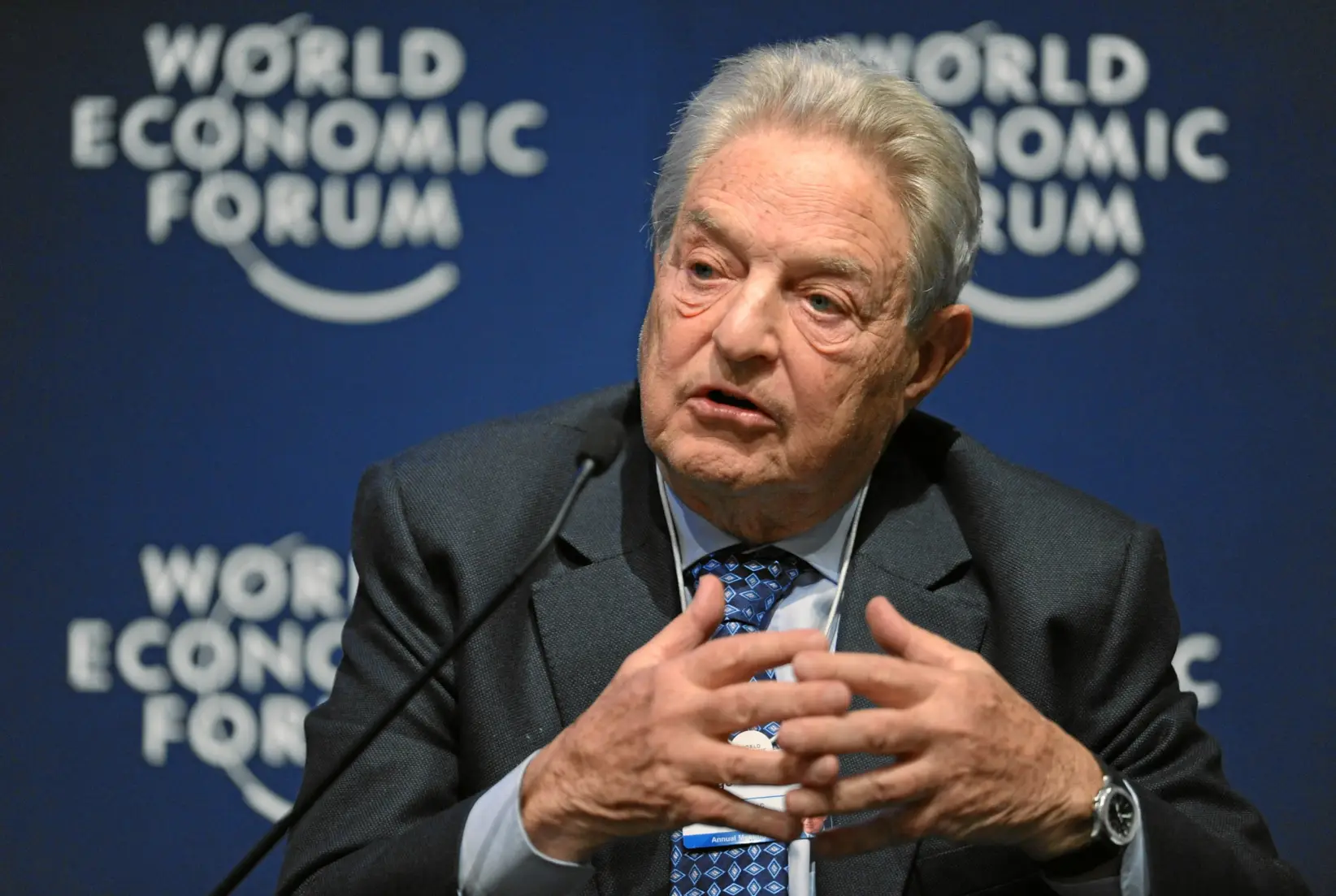 George Soros. (Foto: Foro Económico Mundial vía Flickr)