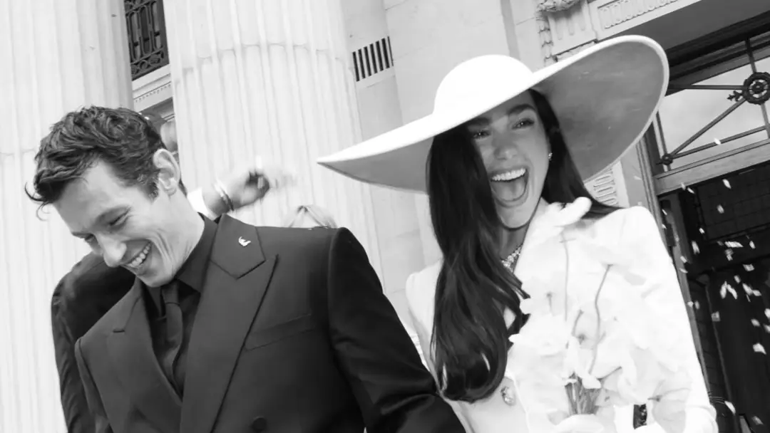 Casamiento de Dua Lipa. (Foto: Instagram @dualipa)