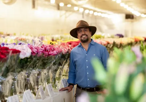 Es la número uno y vende 350 millones de flores ecuatorianas al mundo