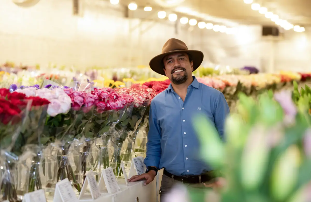 Es la número uno y vende 350 millones de flores ecuatorianas al mundo 