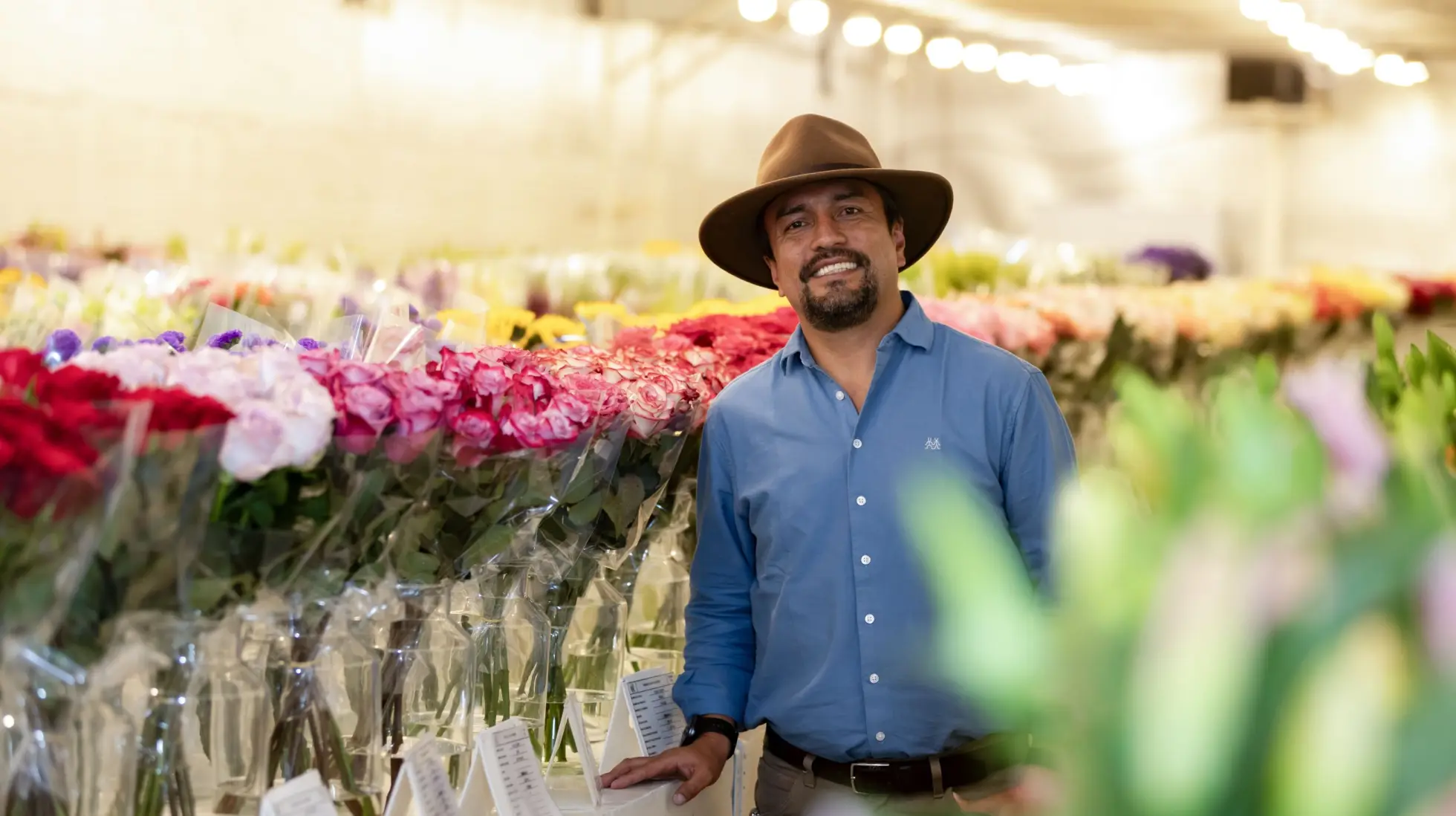 Es la número uno y vende 350 millones de flores ecuatorianas al mundo 