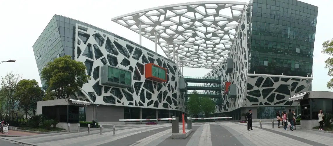 SE PUEDE USAR/Alibaba, sede central en Hangzhou.