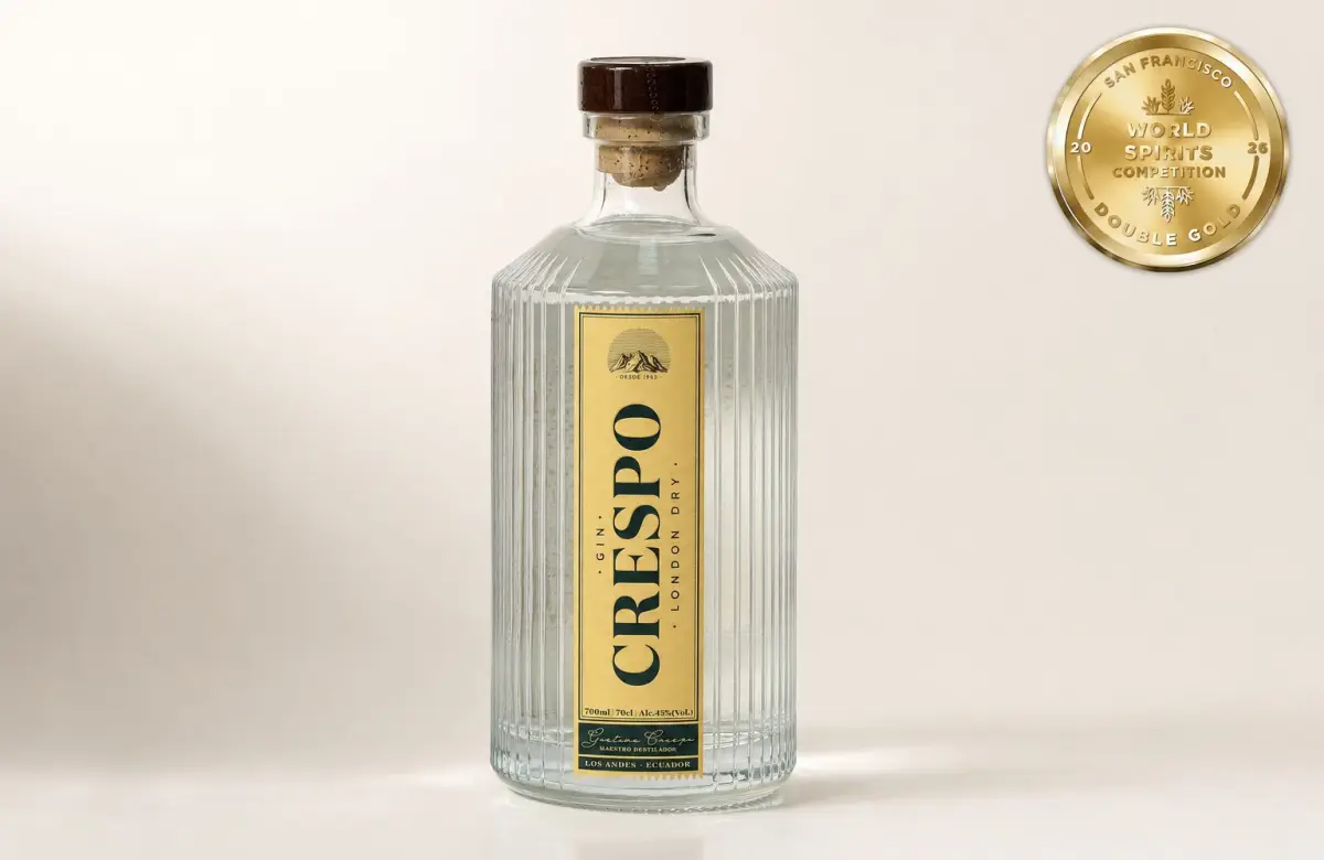 Ecuador entra a la final del Best Gin 2026 con Gin Crespo como único representante del país