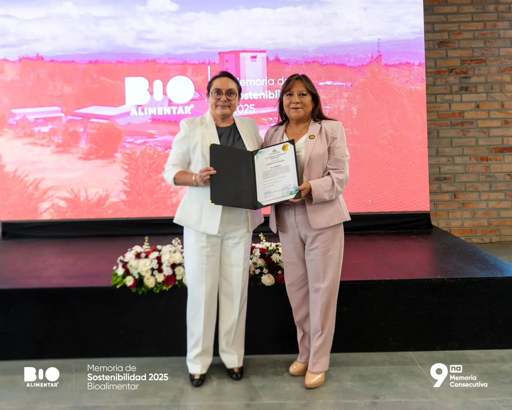 Bioalimentar presentó su Novena Memoria de Sostenibilidad.