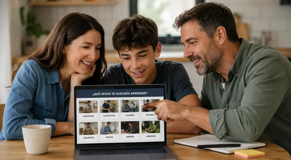 SE PUEDE USAR/padres, generacion z, hijos  (Foto: ilustración creada con inteligencia artificial).