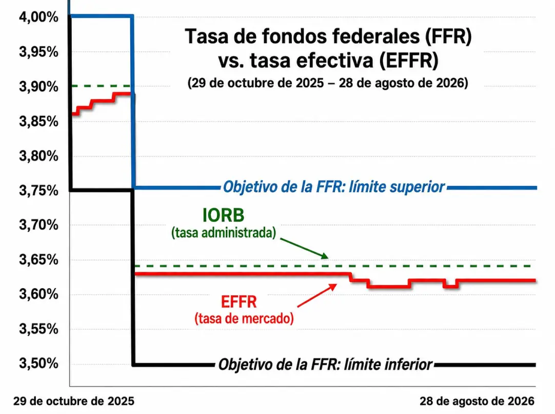 Estadísticas de la Reserva Federal de Estados Unidos. (Foto: traducida con IA)